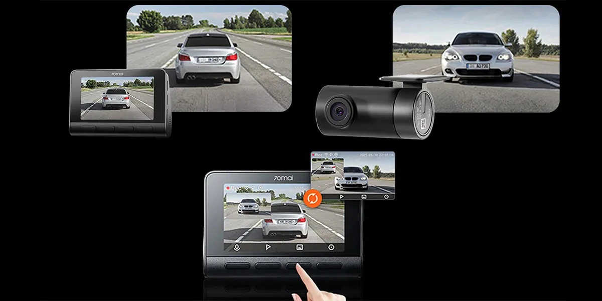 Kompleksowa ochrona z synchronicznym zapisem przodu i tyłu