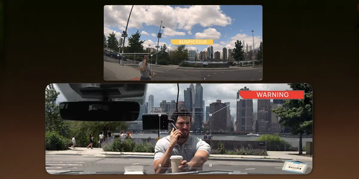 Inteligentna czujność podczas postoju z detekcją opartą na sztucznej inteligencji