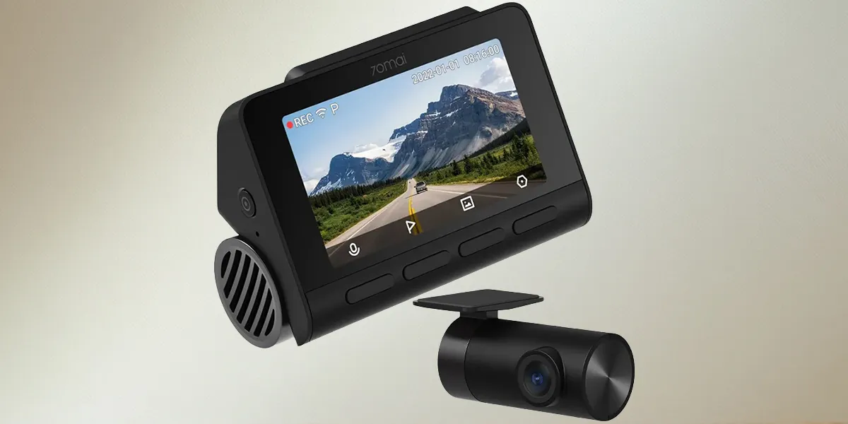 70mai 4K A810 z kamerą tylną FHD RC12