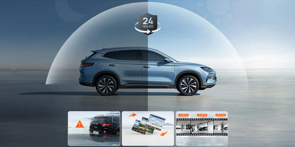 Całodobowy monitoring parkingowy z adapterem UP03