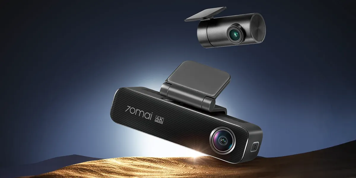 Kamera samochodowa 4K M800 z tylną kamerą FHD RC14