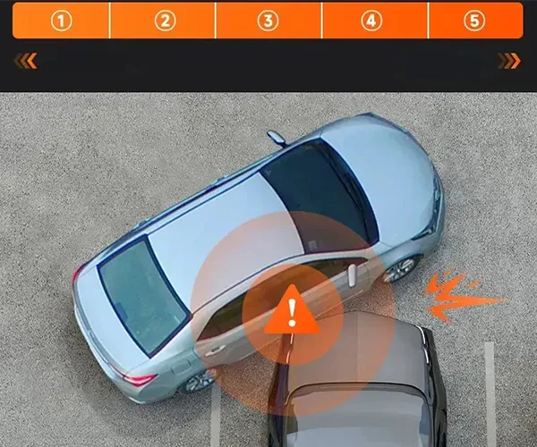 Całodobowy nadzór parkingowy z detekcją zdarzeń