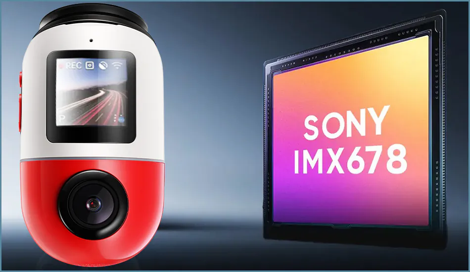 kamera samochodowa wideorejestrator 70mai Omni X800 czarna z kartą 128GB