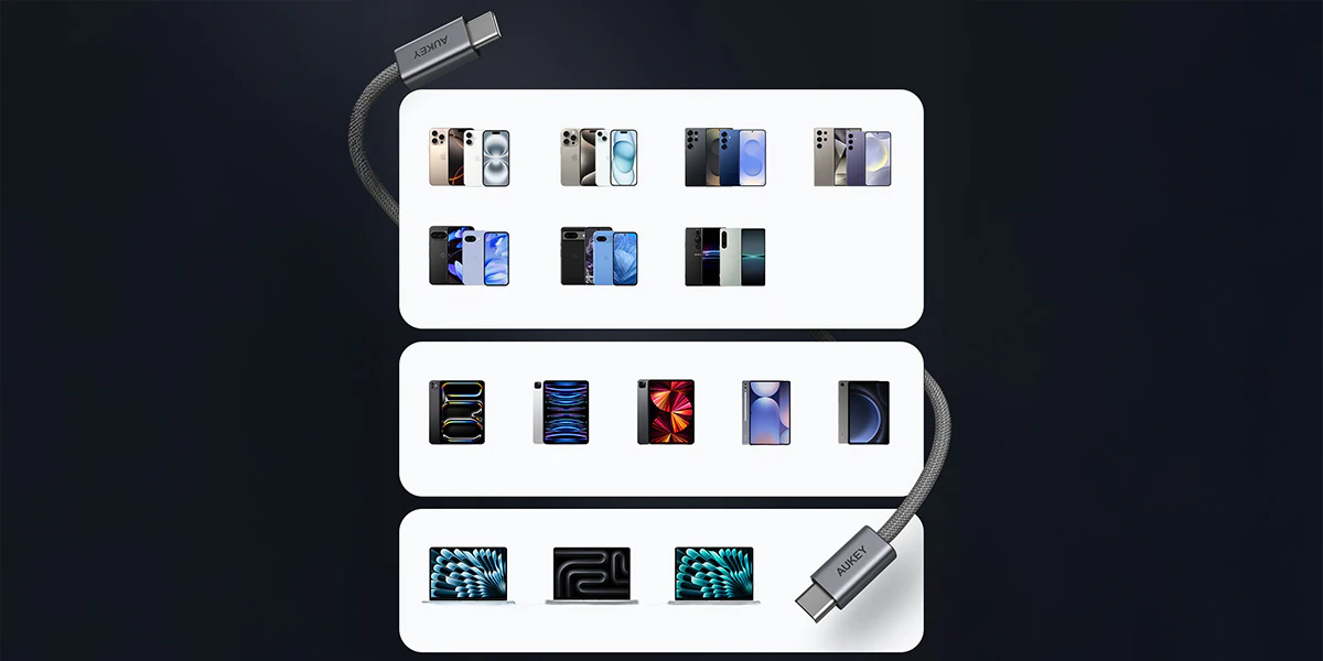 Szeroka zgodność z urządzeniami USB-C