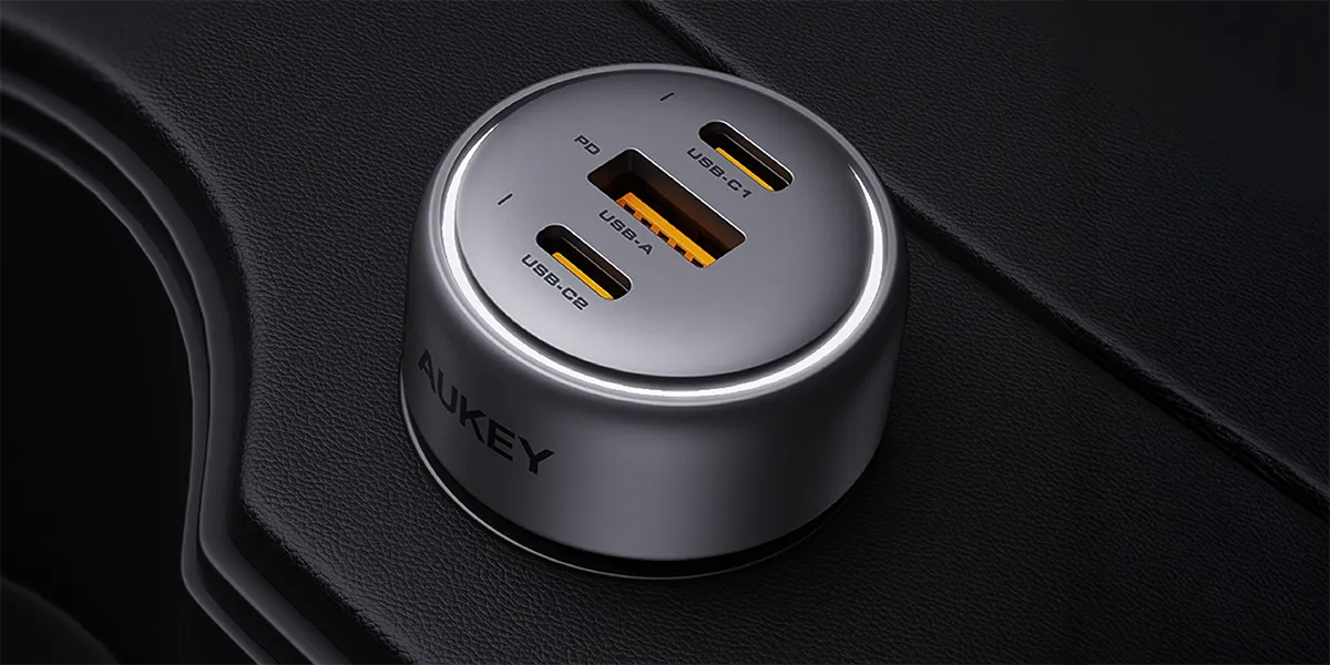 Ładowarka samochodowa 66W Aukey CC-P1