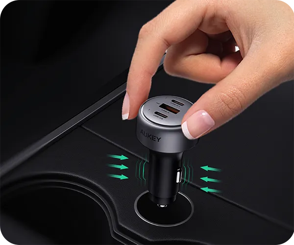 Ładowarka samochodowa 66W Aukey CC-P1