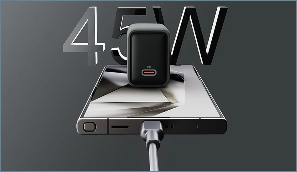 Ładowarka sieciowa Aukey PA-C2 szara 45W