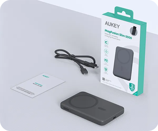 Aukey MS03GY Powerbank magnetyczny