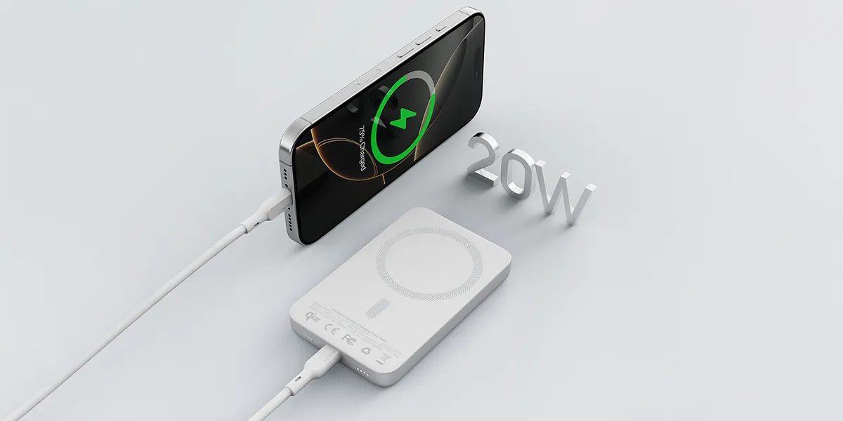 Błyskawiczna moc z portu USB-C 20W