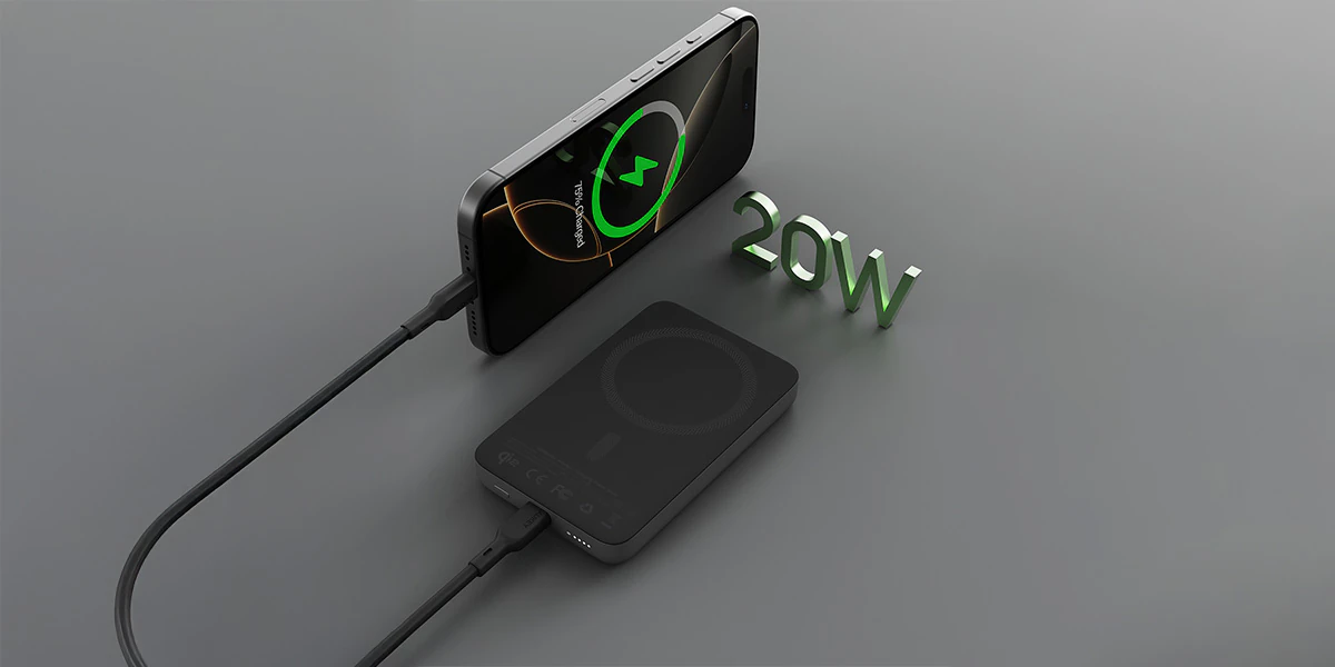 Błyskawiczna moc z portu USB-C 20W