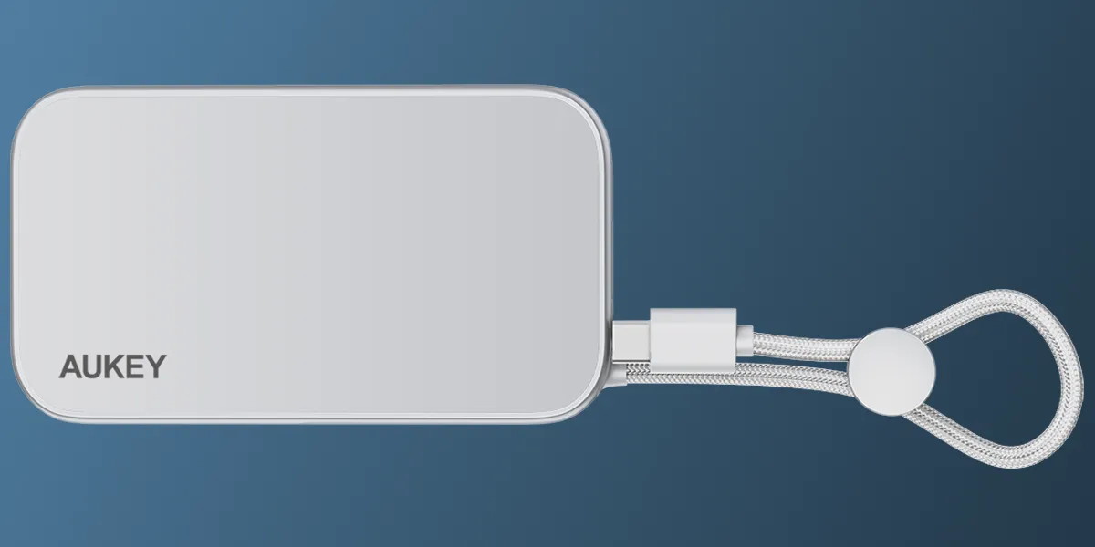 Aukey Powerbank 10000 mAh o mocy 30W PD z USB-C