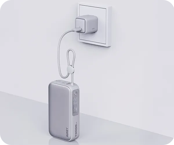 Aukey Powerbank 10000 mAh o mocy 30W PD z USB-C