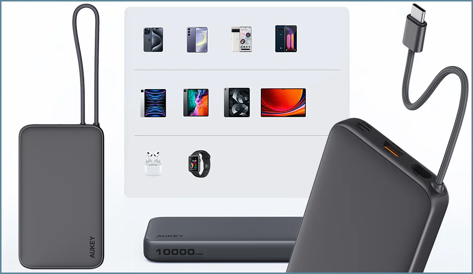 Powerbank Aukey Spark Sling 10000 mAh