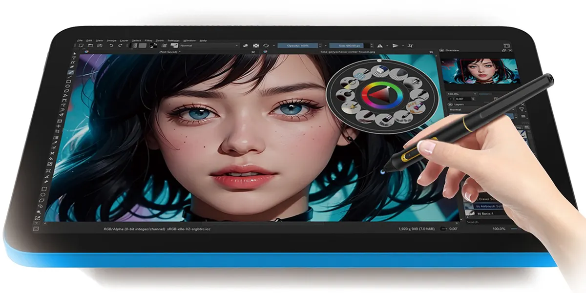 Czuły rysik bez ładowania