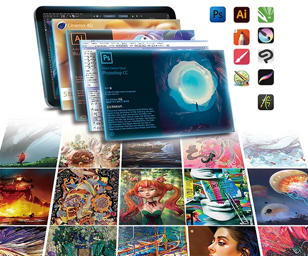 Tablet graficzny BOSTO BT-101C w Twoim workflow