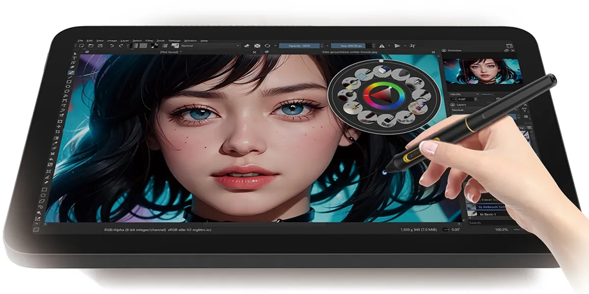 Czuły rysik bez ładowania