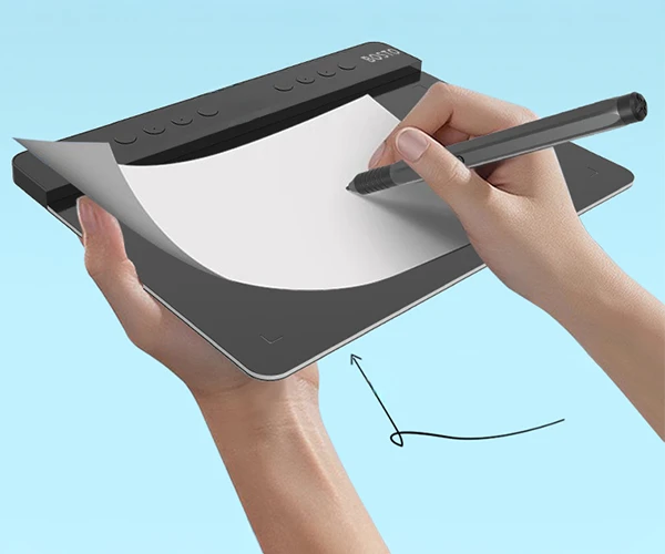 Duża przestrzeń do rysowania