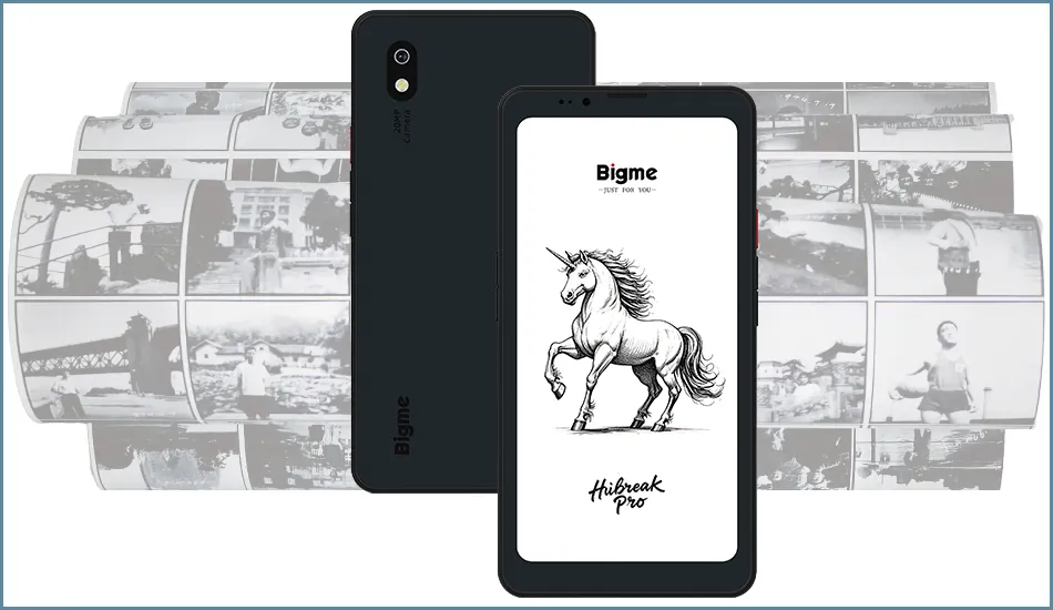 Czytnik i smartfon e-ink