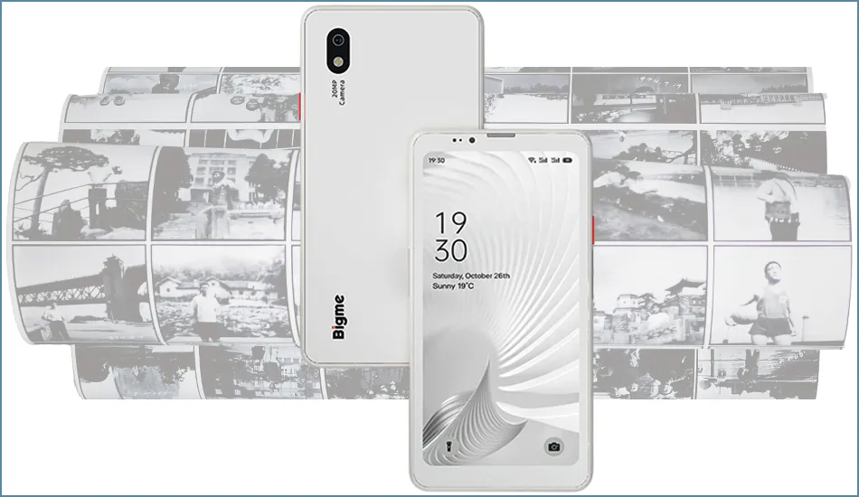 Czytnik i smartfon e-ink