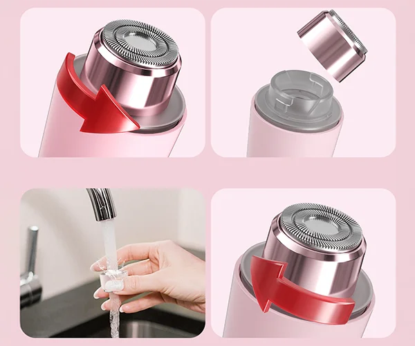 Higiena i wygoda – Głowica myta pod wodą