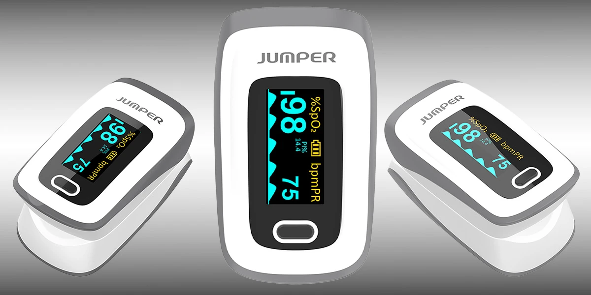 Pulsoksymetr napalcowy Jumper JPD-500E