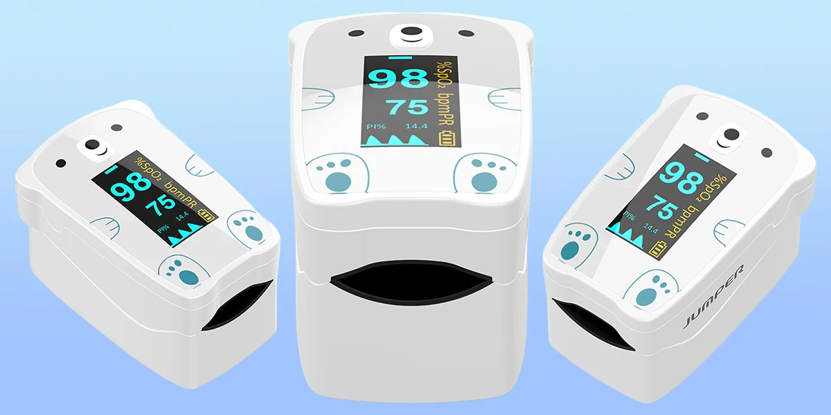 Pulsoksymetr JUMPER JPD-500H Miś