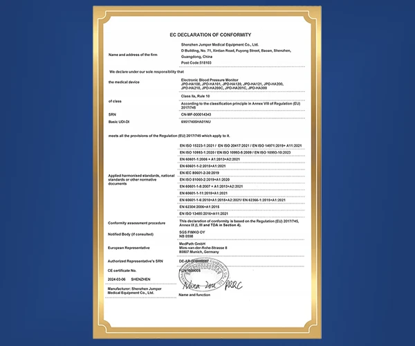 Precyzja potwierdzona certyfikatem medycznym