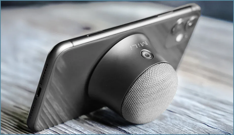 MiLi SoundMate głośnik bluetooth z mag safe czarny sklep cyfra.eu