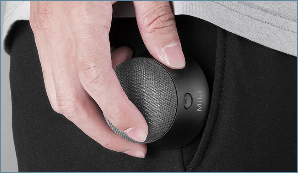 MiLi SoundMate głośnik bluetooth z mag safe czarny sklep cyfra.eu