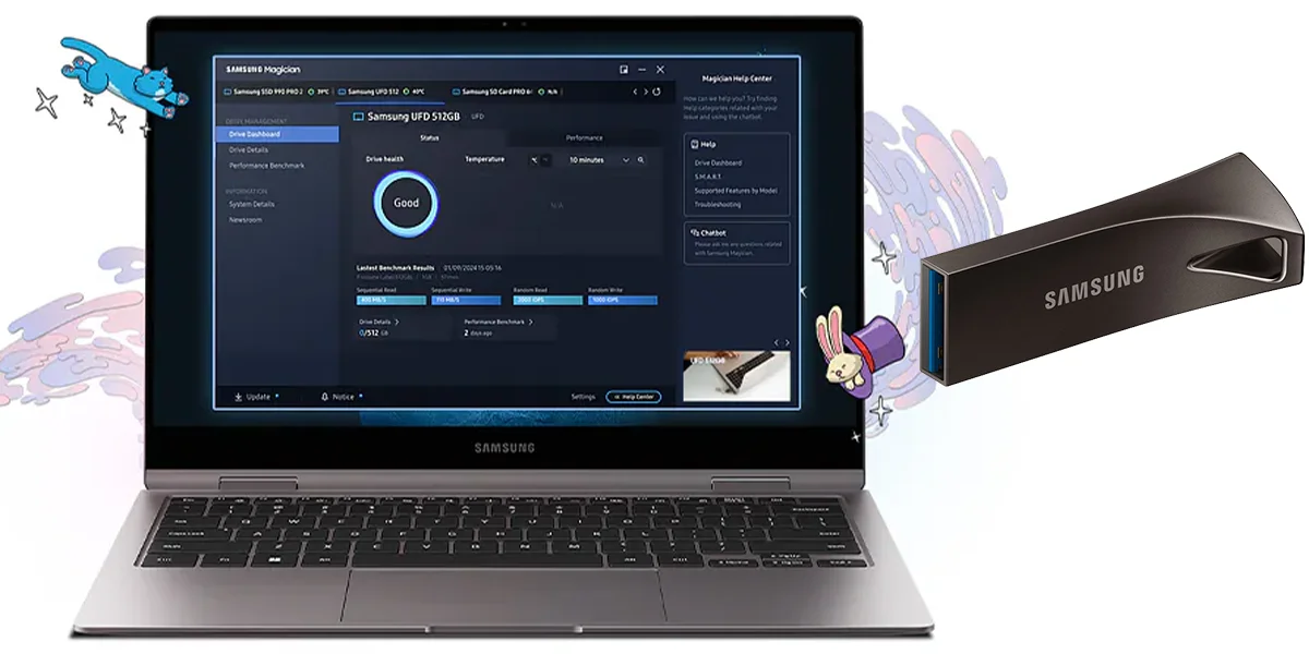 Samsung Magician — zaawansowane narzędzie do obsługi pamięci