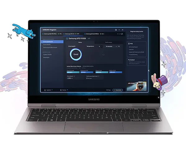 Samsung Magician - kontrola i bezpieczeństwo danych