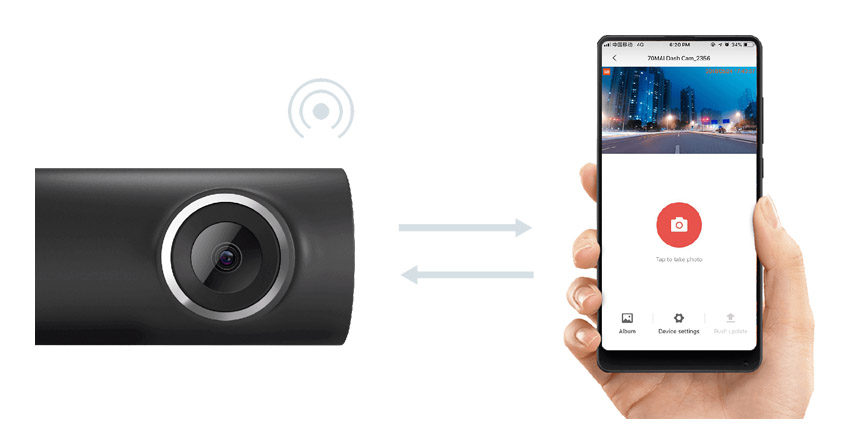 Cyfra.eu - Kamera samochodowa Xiaomi 70mai Dash Cam