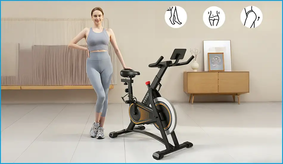 Spinningowy Rower Treningowy YESOUL A1 czarny