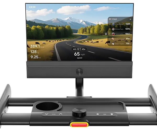 Rozrywka w trakcie biegu