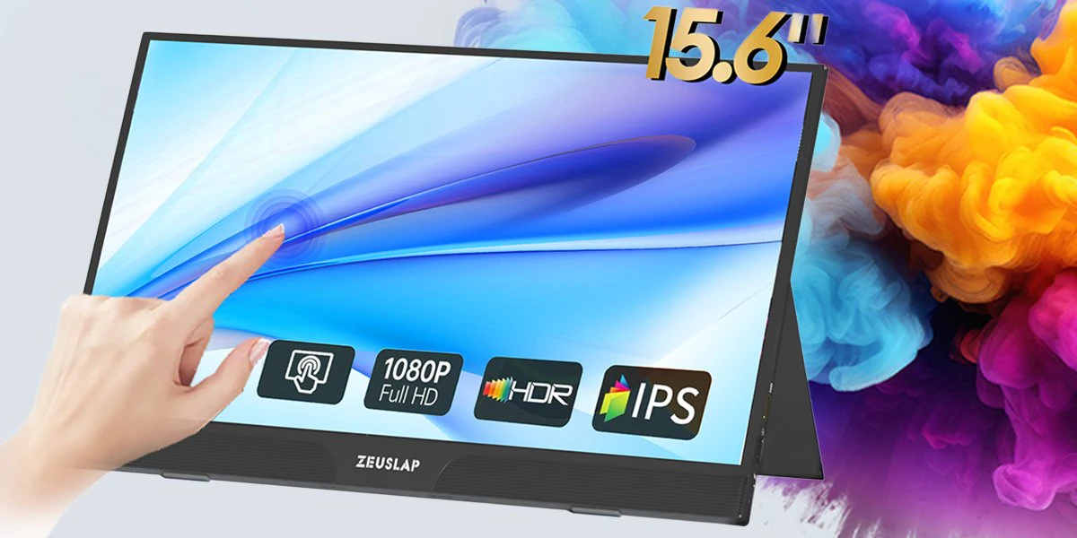 Monitor przenośny Zeuslap Z15ST