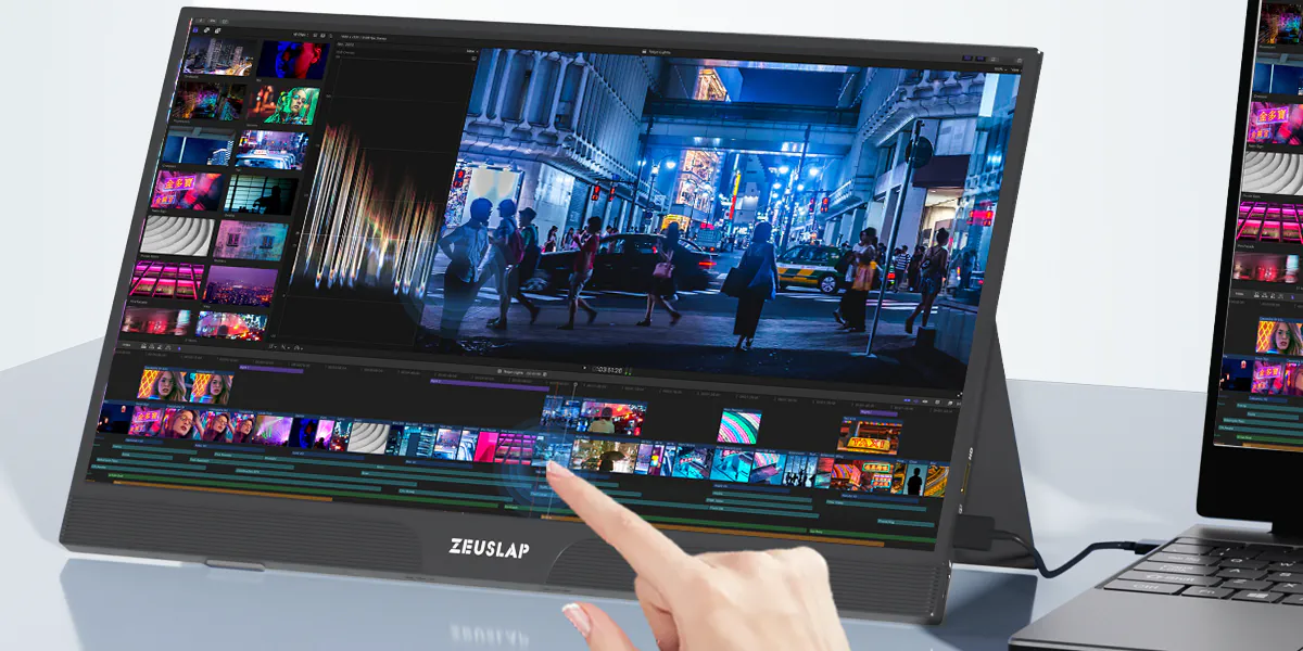 Monitor przenośny Zeuslap Z15ST