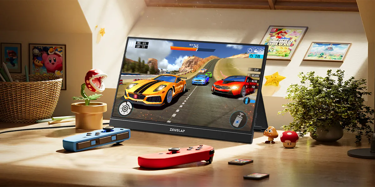 Monitor przenośny Zeuslap ZP156K