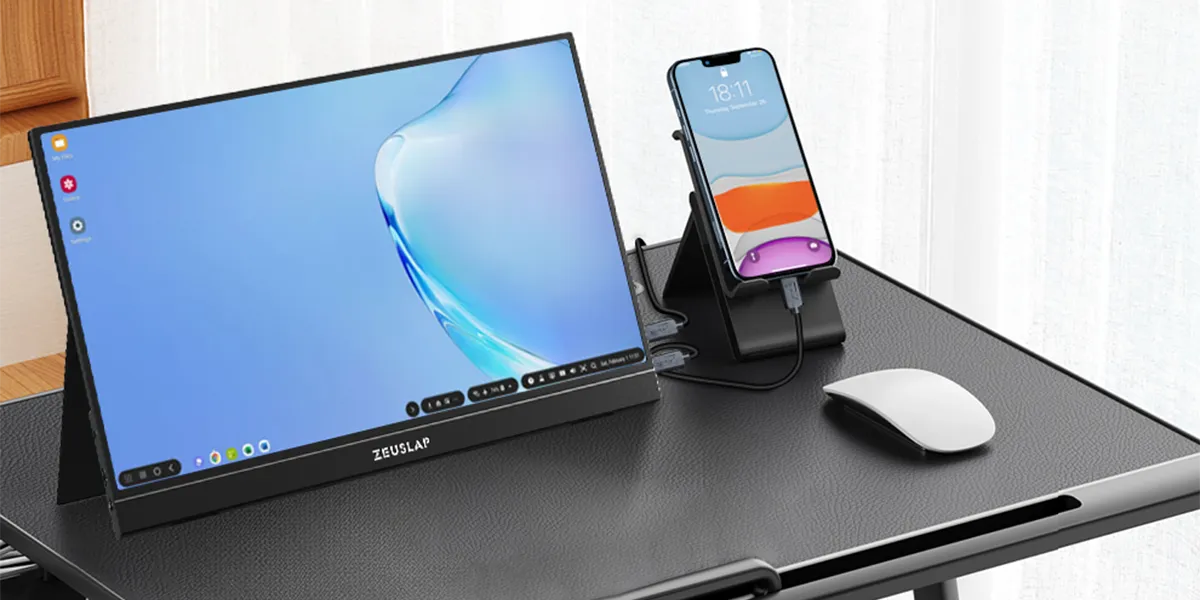 Monitor przenośny Zeuslap ZP156K