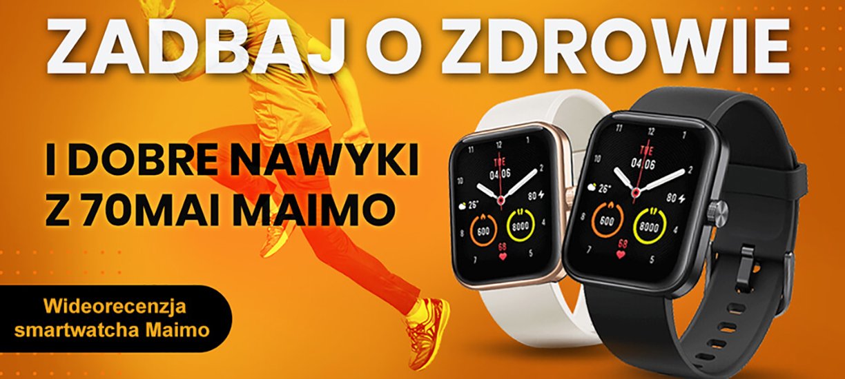 Wideorecenzja smartwatcha 70mai MAIMO