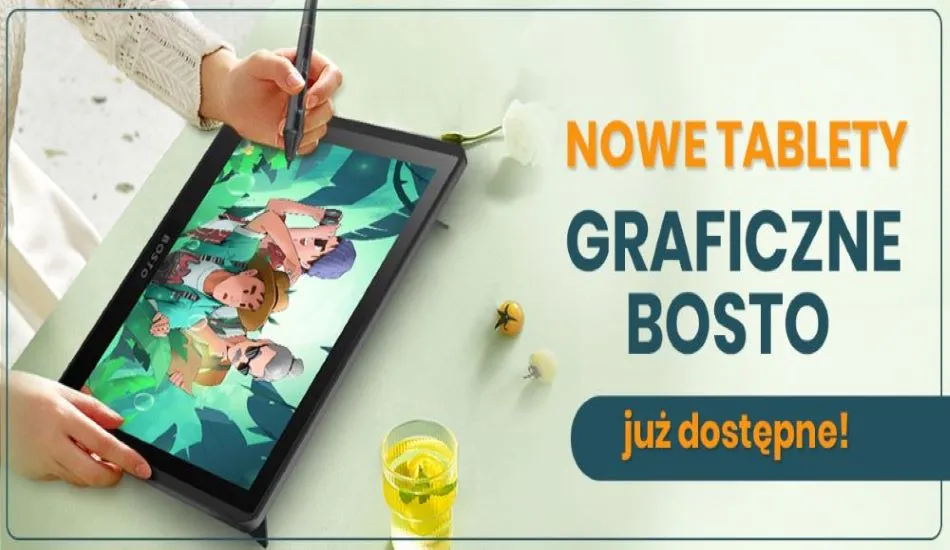 Poznaj nową serię tabletów graficznych BOSTO BT-12HD!