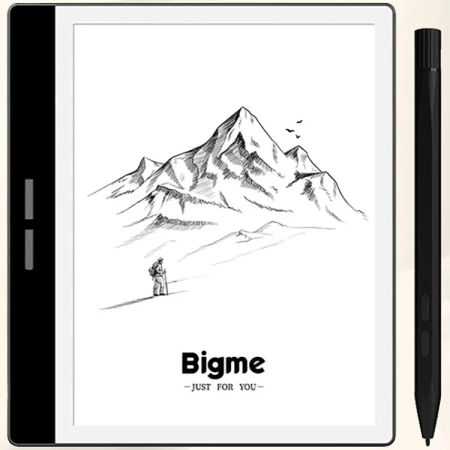 BIGME czytnik e-book notes 4/64 GB 7” czarno-biały podświetlany dotyk B751