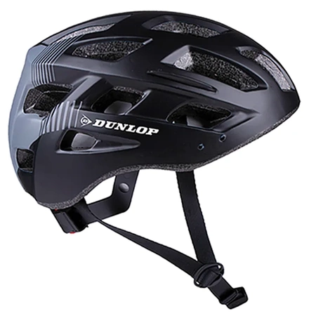 Dunlop Czarny Kask rowerowy M (55-58cm)