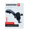 SWISSTEN Czarny Samochodowy Uchwyt Grawitacyjny G1-R1