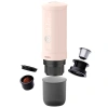 Outin przenośny ciśnieniowy 20 Bar ekspres - do kawy mielonej i na kapsułki - Nano Różowy kwarc