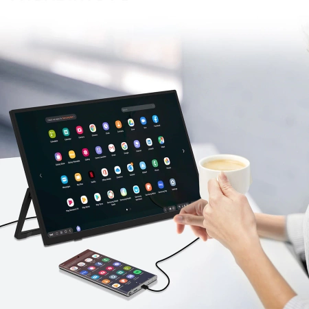 ZEUSLAP Monitor przenośny 15,6" FHD 1920x1080 ZP156