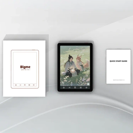 BIGME czytnik e-book 4/64 GB 6” podświetlany e-ink color B6