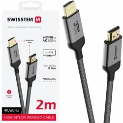 SWISSTEN kabel HDMI/HDMI 4K 60Hz 2M