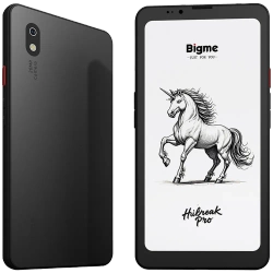 Bigme Czytnik i Smartfon w jednym czarny HiBreak PRO 2w1