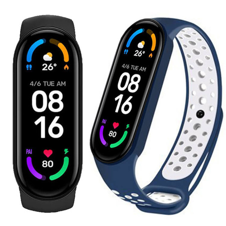 Opaska sportowa Xiaomi Mi Band 6 + wymienna opaska