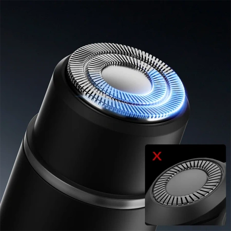 ENCHEN golarka wielofunkcyjna 2w1 z oświetleniem LED A3 czarna